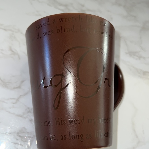 Discreet Religious Coffee Cup “Amazing Grace -The Lord Hath Promised Good To Me” - Picture 5 of 9